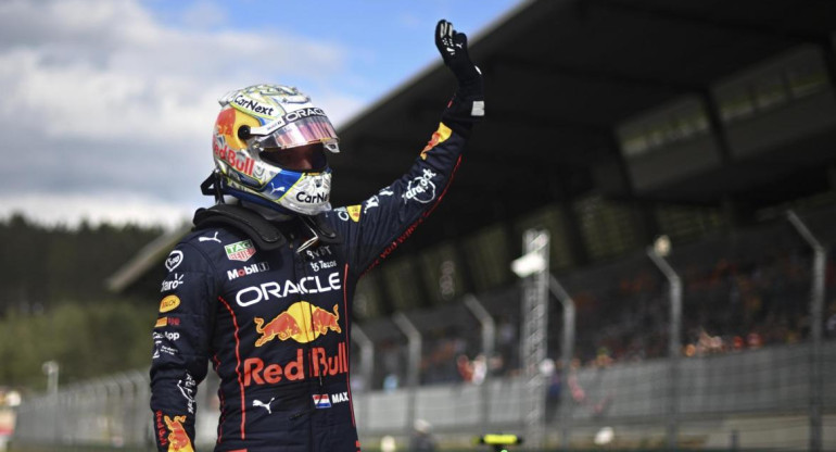 Max Verstappen en el Gran Premio de Austria. Foto: EFE.