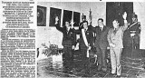 Carlos Menem, 9 de julio, 1991, foto La Gaceta de Tucumán