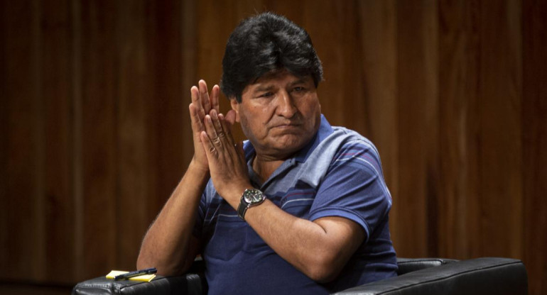 Evo Morales, ex presidente de Bolivia. Foto: NA.