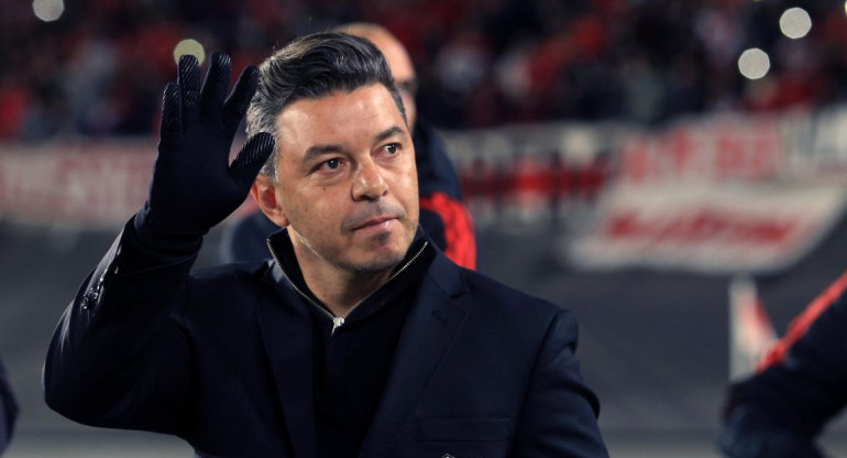 Marcelo Gallardo, River. Foto: NA.