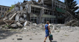 Lugansk, una región castigada por la guerra. Foto: NA.