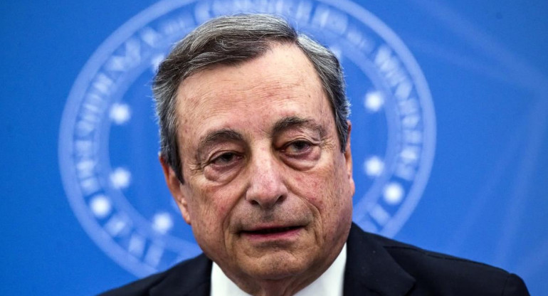 Mario Draghi. Foto: EFE.