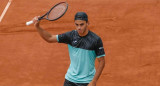 Francisco Cerúndolo en el ATP de Bastad. Foto: @NordeaOpen.