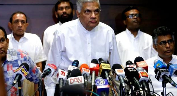 Ranil Wickremesinghe fue elegido por el Parlamento de Sri Lanka. Foto: NA.