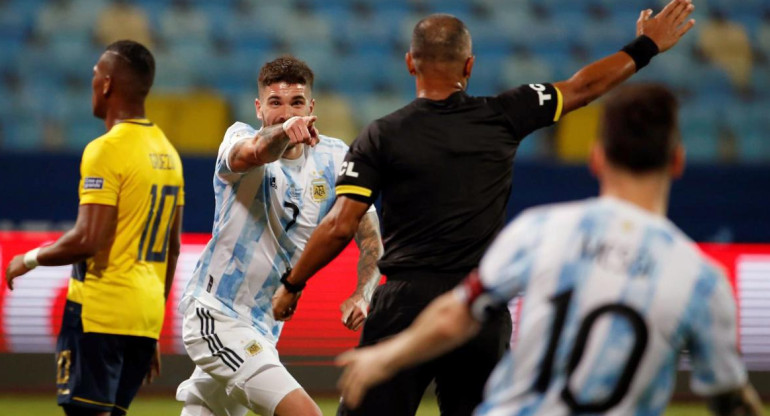 Rodrigo De Paul, Selección Argentina. Foto: NA.