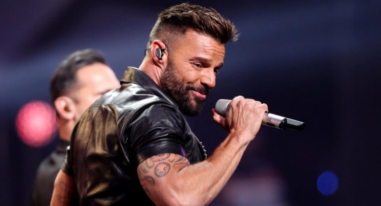 Ricky Martin, cantante. Foto: EFE.