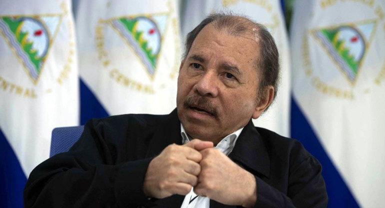 Daniel Ortega, Nicaragua. Foto: EFE.