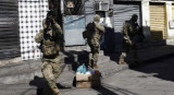 La Policía en la favela de Río de Janeiro. Foto: NA.