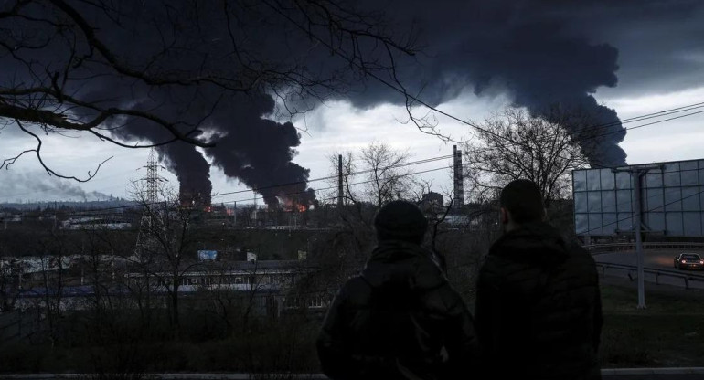 Ataque a Odesa, guerra Ucrania-Rusia. Foto: EFE.