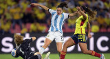 Fútbol femenino, Selección Argentina, Selección Colombia, NA