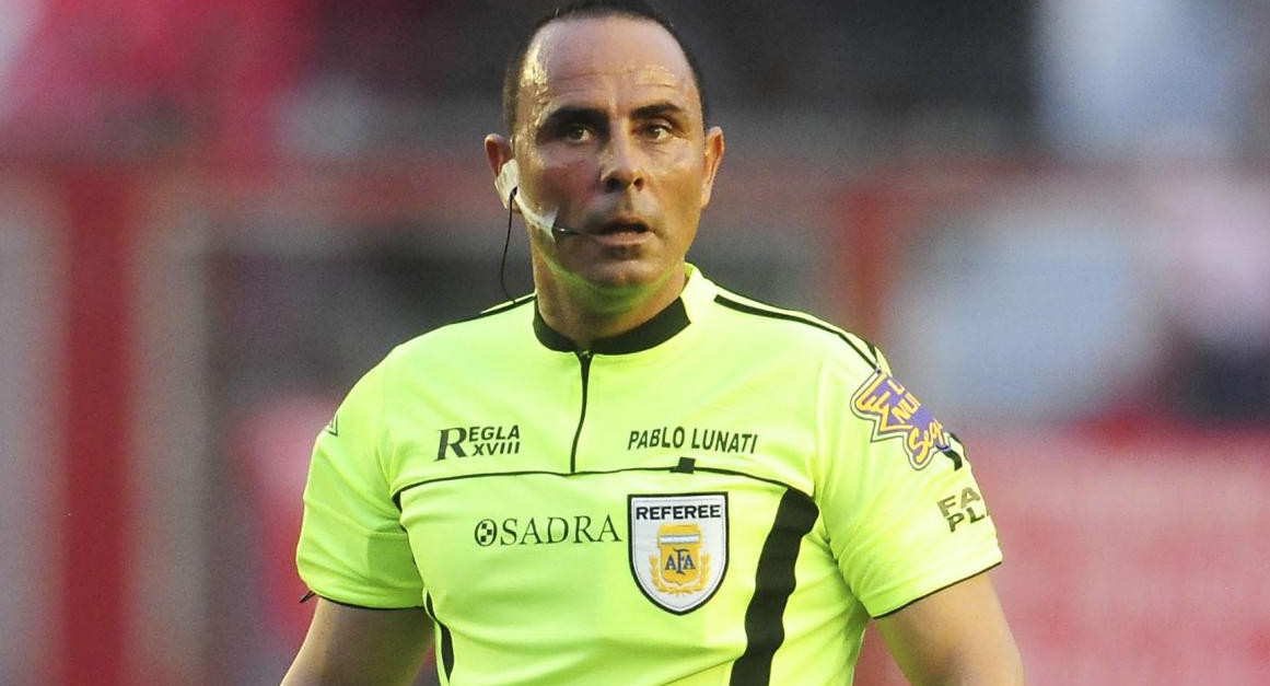 Pablo Lunati, árbitro. Foto: NA.