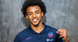 Jules Koundé, nuevo jugador del Barcelona. Foto: Twitter Barcelona.