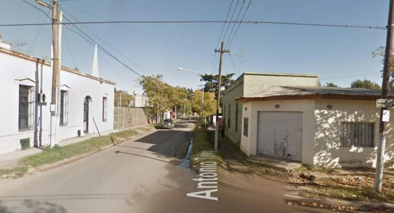 Filicidio e intento de suicidio en Pilar. Foto: Google Maps.