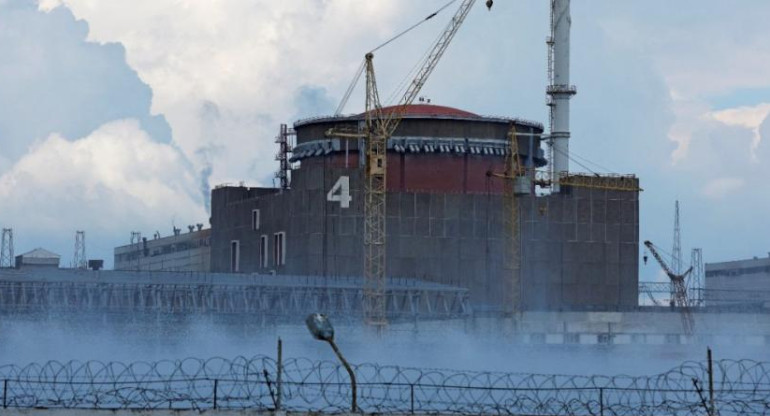 Planta nuclear Zaporiyia. Foto: NA.