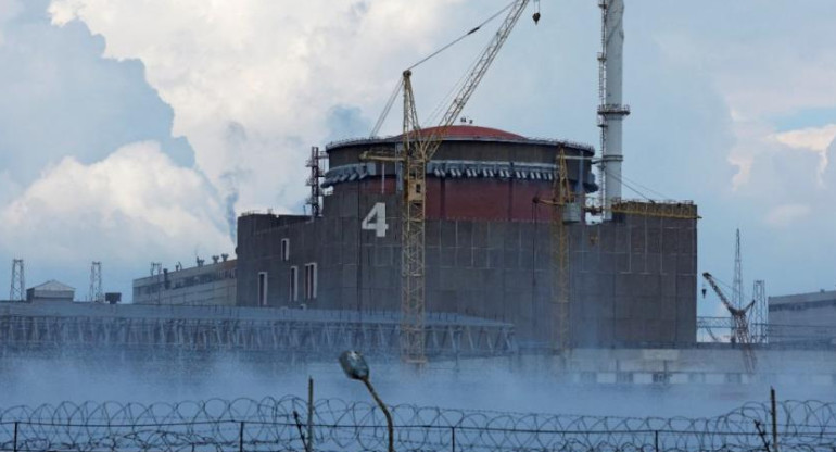 Planta nuclear Zaporiyia. Foto: NA.