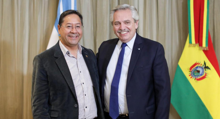 Luis Arce y Alberto Fernández. Bolivia y Argentina, Redes sociales