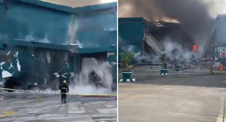 Incendio de Shopping en Punta del Este, NA