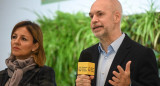 Soledad Acuña y Horacio Rodríguez Larreta, CABA, NA