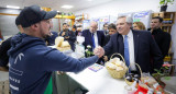 Alberto Fernández en Lomas de Zamora. Foto: NA.