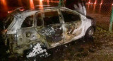 Incendiaron autos del platel de Aldosivi. Foto: NA