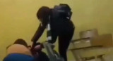 Golpiza a estudiante dentro del aula. Foto: captura video.