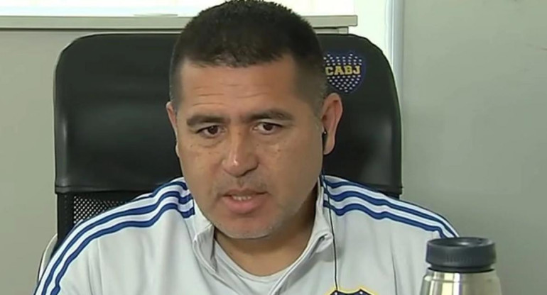 Juan Román Riquelme. Foto: Captura de tv