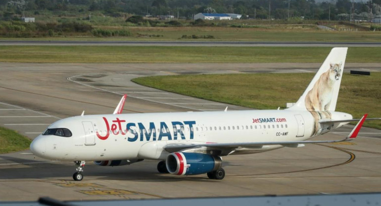 JetSMART, aerolinea. Foto: EFE.