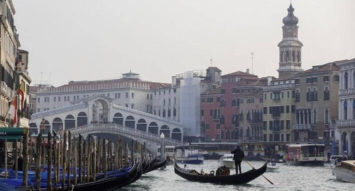 Canal de Venecia. Foto Reuters