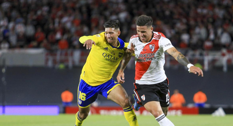 Superclásico, River vs Boca. Foto: NA.