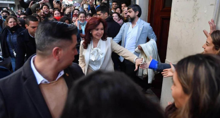 Cristina Kirchner. Foto: Maximiliano Luna.