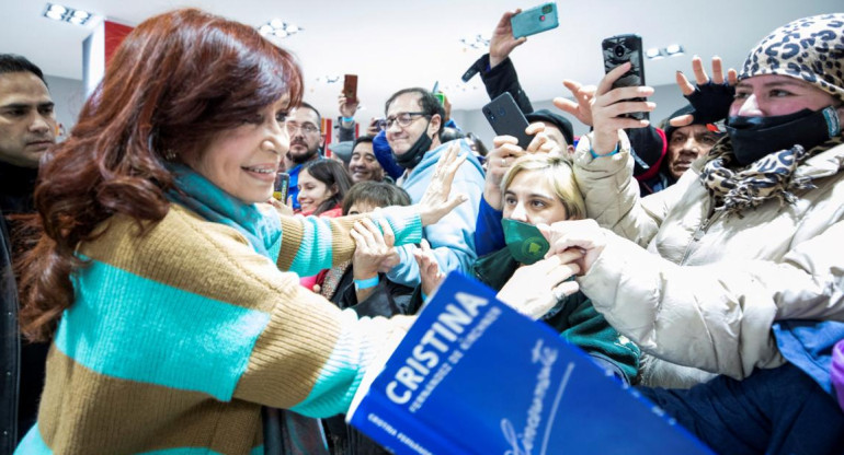 Cristina Kirchner en firma de Sinceramente_Reuters