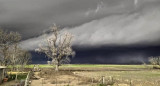 Tormenta Santa Rosa. Foto: NA.