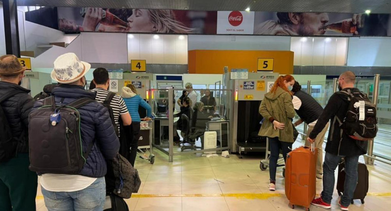 Operativo Aduana en Ezeiza. Foto: prensa AFIP