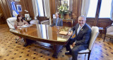 Marc Stanley y Cristina Kirchner. Foto: NA.