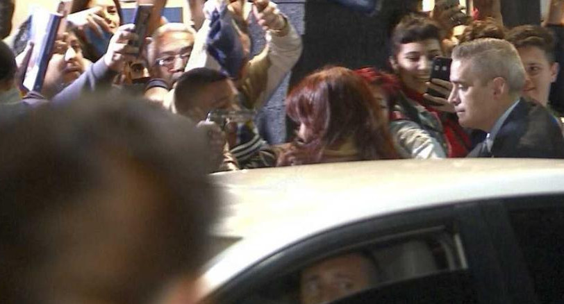 Atentado contra Cristina Kirchner. Foto: NA.