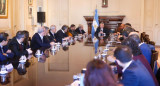 Reunión de Gabinete en la Casa Rosada. Foto: NA.