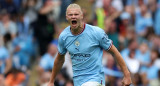 Erling Braut Haaland, el goleador del Manchester City. Foto: NA.