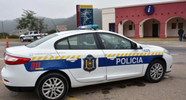 Lugar del femicidio de Paola Díaz. Foto: Policía de Salta