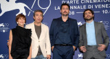 Alejandra Flechner, Ricardo Darin, Santiago Mitre y Peter Lanzani en Venecia_EFE