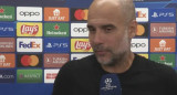 Pep Guardiola en conferencia. Foto: captura de video