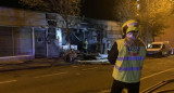 Incendio en un bar de España. Foto: NA