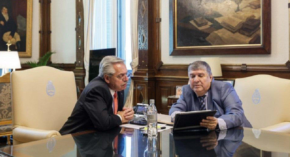 Alberto Fernández y José Mayans, Gobierno, NA