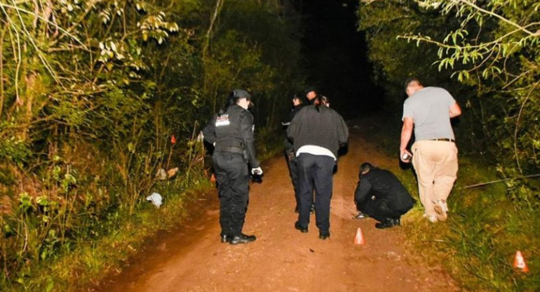 Asesinato en Misiones. Foto: NA