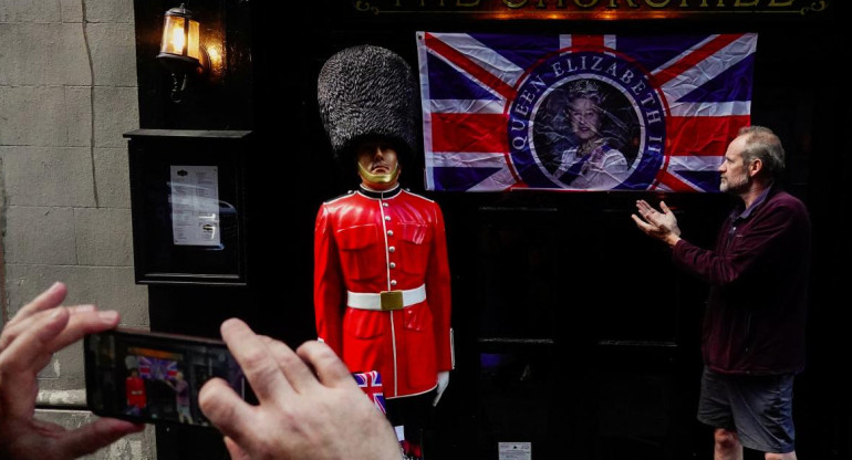 Homenaje en Gran Bretaña para la reina Isabel II. Foto: REUTERS