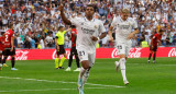 Rodrygo, uno de los goleadores contra Mallorca. Foto: Reuters.