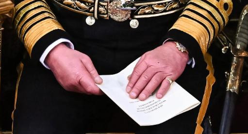 Las manos del rey Carlos III. Foto: GettyImages