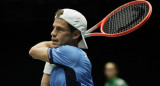 Diego Schwartzman en la Copa Davis 2022. Foto: REUTERS.