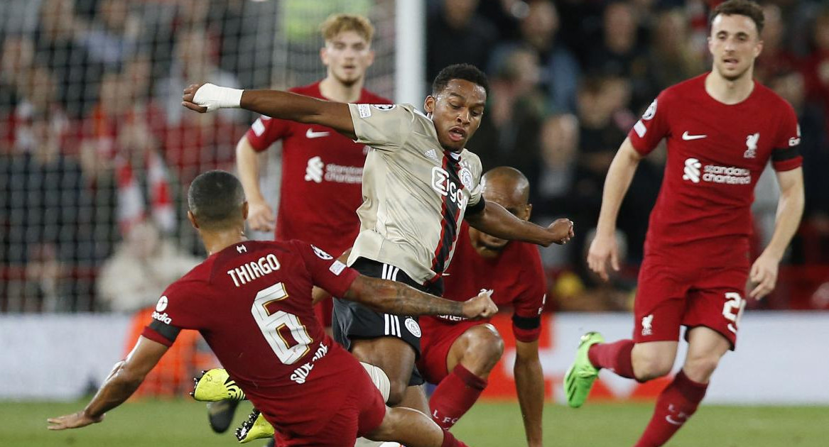 Liverpool vs Ajax, Champions League. Foto: REUTERS