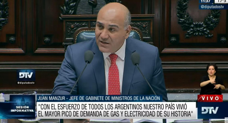 Juan Manzur, Gobierno, DTV