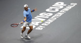 Sebastián Báez en la Copa Davis 2022. Foto: REUTERS.